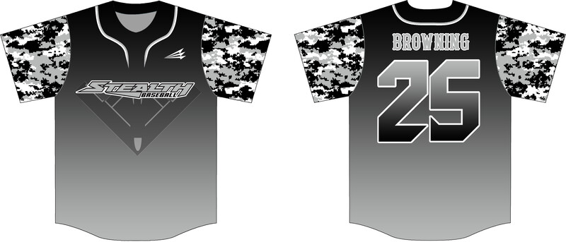 Stealth Custom HexaFlex Baseball Jersey #J2B