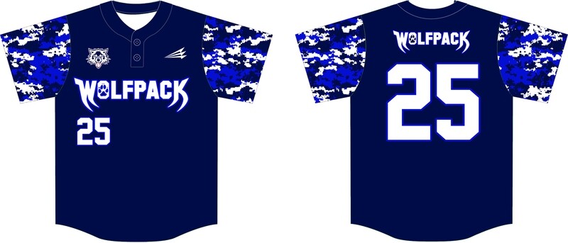 North Texas Wolfpack Custom Baseball Jersey 4A