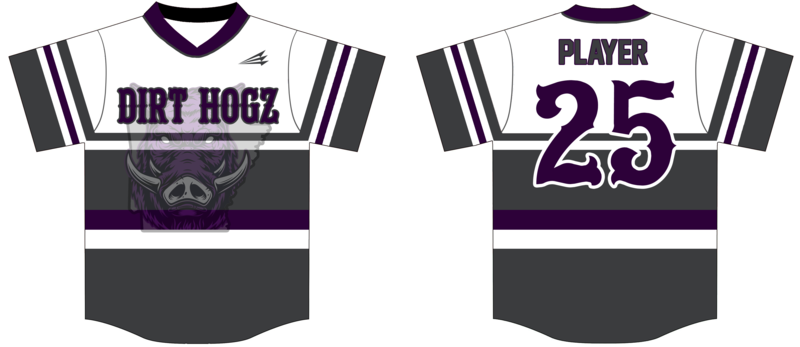 Lonoke DIRT HOGZ Custom HexaFlex Baseball Jersey #J5C