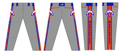 Newton War Eagles Custom Stacheman Elite Baseball Pant #BP7B