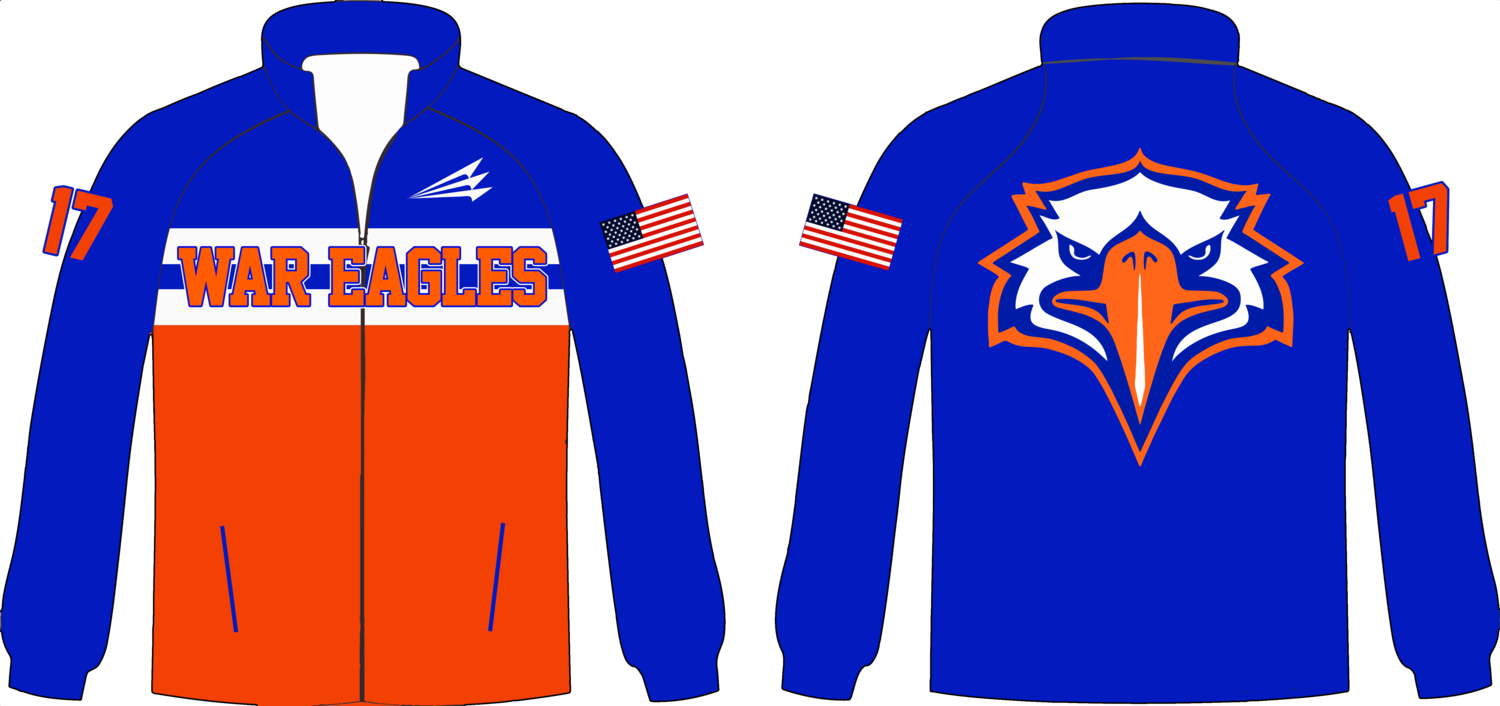 Newton War Eagles Custom Crusader Jacket #CJ1B