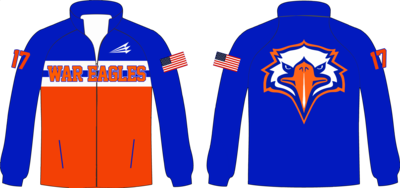 Newton War Eagles Custom Crusader Jacket #CJ1B