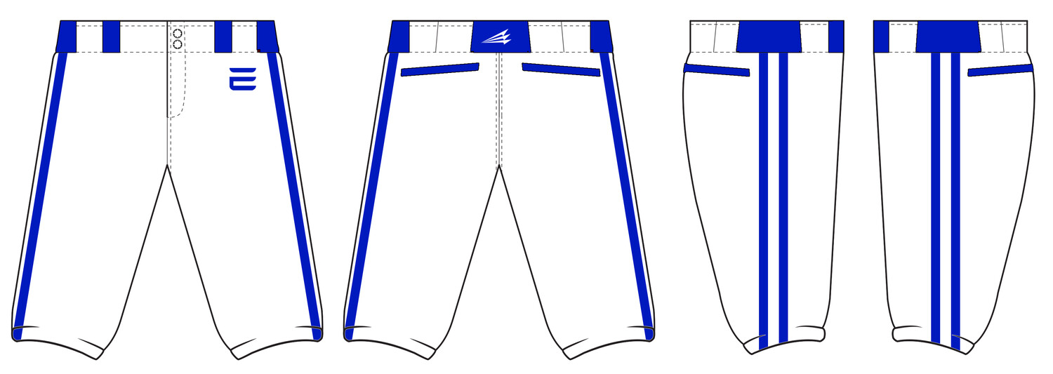 Eastern Kentucky Elite Stacheman Elite Custom Knicker Baseball Pants #BP1C