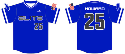 Eastern Kentucky Elite Custom Hexaflex Baseball Jersey #J1E