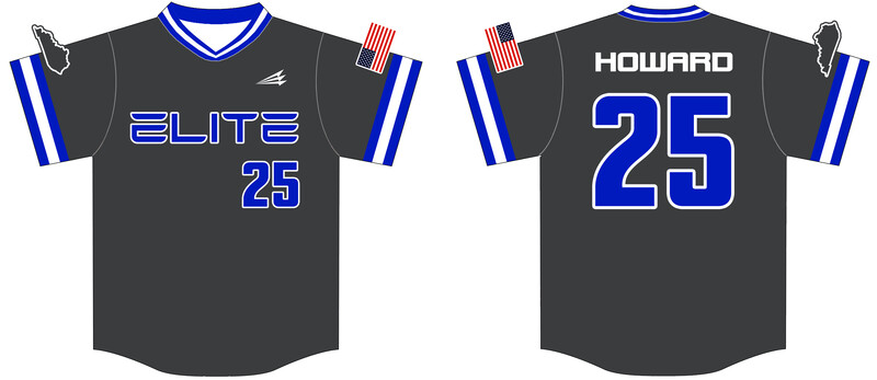 Eastern Kentucky Elite Custom Hexaflex Baseball Jersey #J2F
