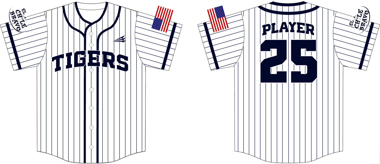 Twinsburg Tigers Custom NanoDri Baseball Jersey #J3E