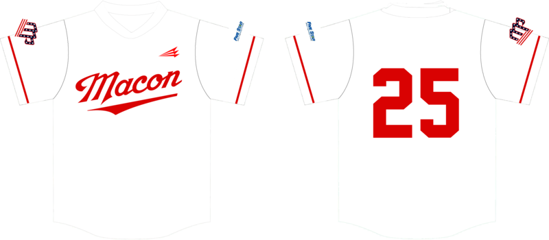 Macon Pain Custom HexaFlex Baseball Jersey #J7