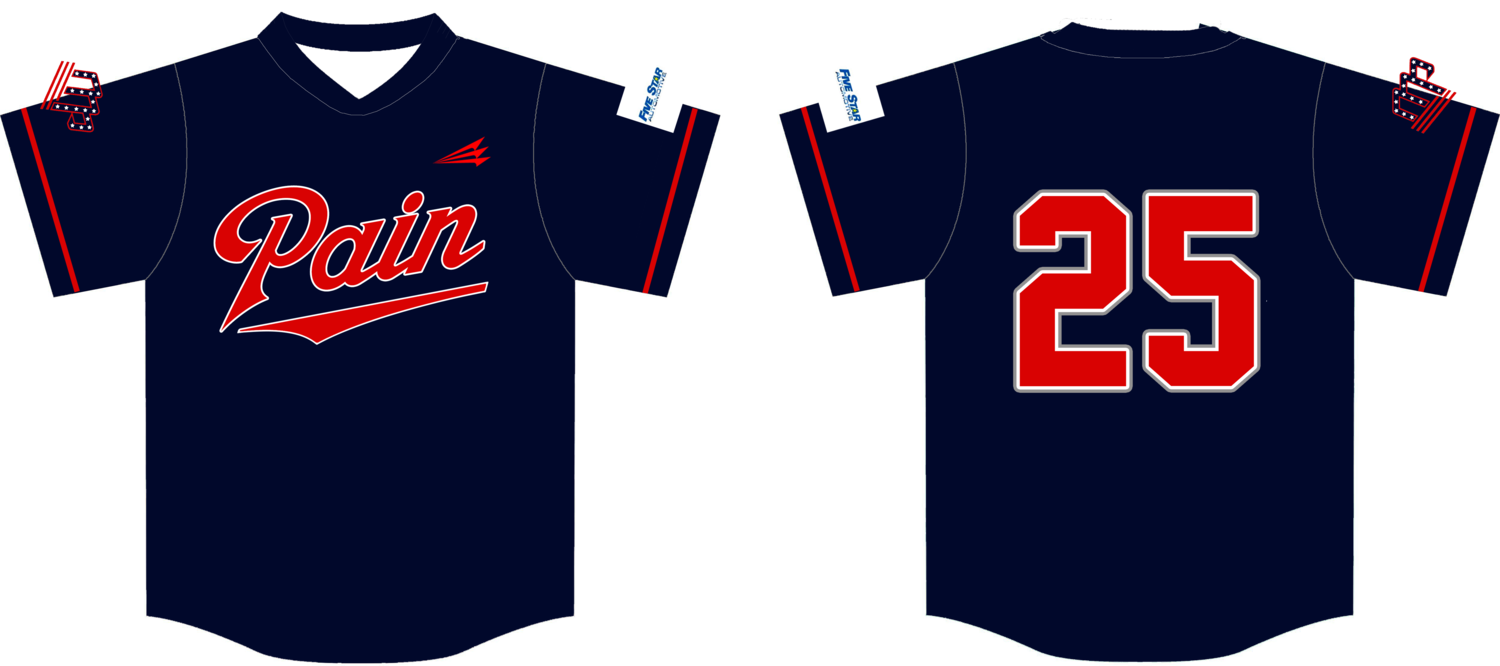 Macon Pain Custom HexaFlex Baseball Jersey #J6