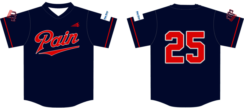 Macon Pain Custom HexaFlex Baseball Jersey #J6