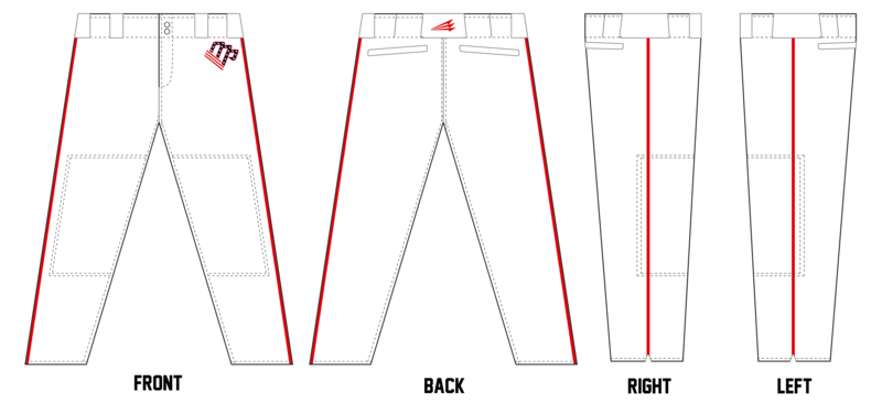 Macon Pain Custom Long Baseball Pants #BP7