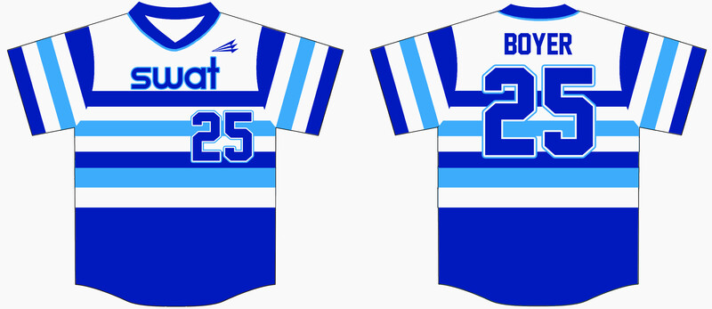 Nepa Susquehanna Swat Custom Hexaflex Baseball Jersey #J1