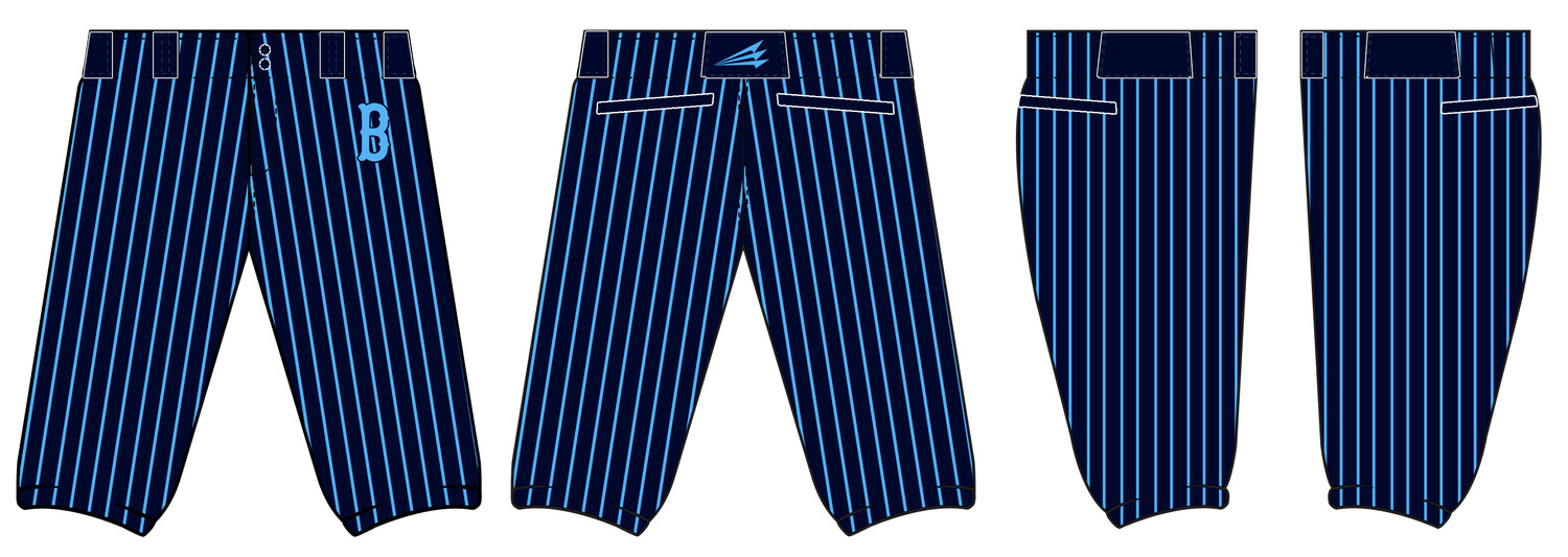 Bucs (Krejci) Stacheman Elite Custom Knicker Baseball Pants #BP1B
