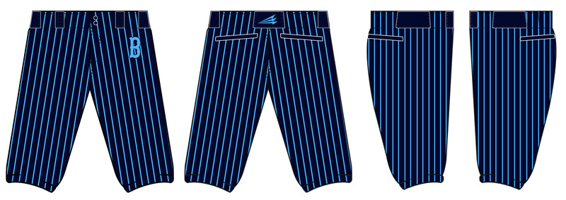 Bucs (Krejci) Stacheman Elite Custom Knicker Baseball Pants #BP1B