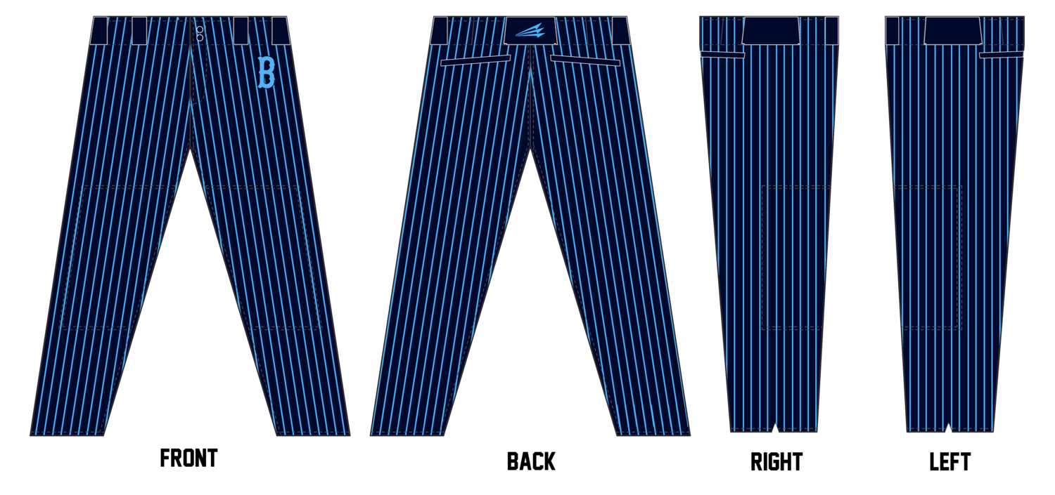 Bucs (Krejci) Stacheman Elite Custom Long Baseball Pants #BP1A