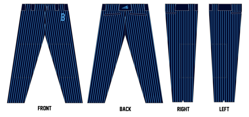 Bucs (Krejci) Stacheman Elite Custom Long Baseball Pants #BP1A