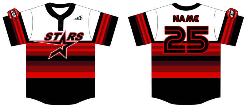 Stars Baseball Academy Custom HexaFlex Baseball Jersey #J1B