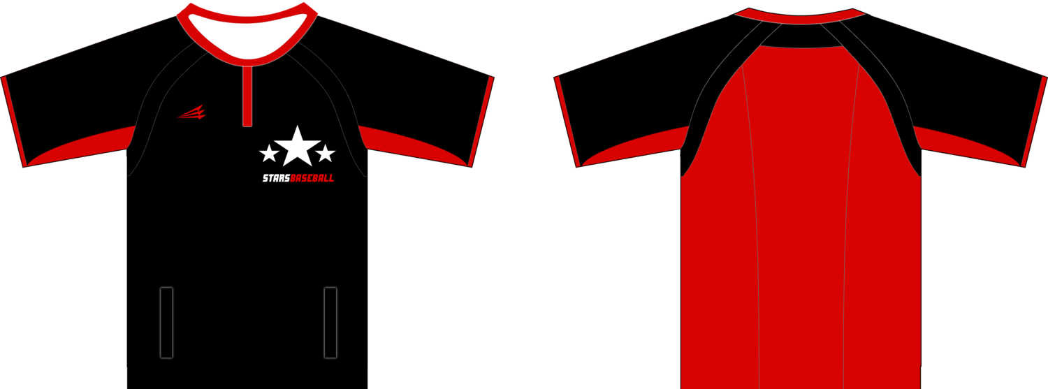 Stars Baseball Academy Custom Cage Jackets #CC2