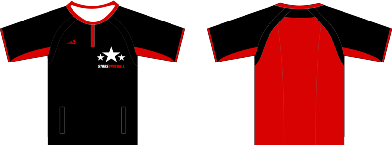 Stars Baseball Academy Custom Cage Jackets #CC2