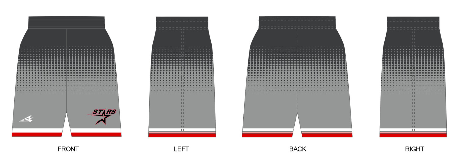 Stars Baseball Academy Custom Revolution Shorts #RV2