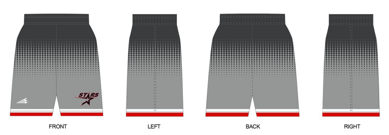 Stars Baseball Academy Custom Revolution Shorts #RV2