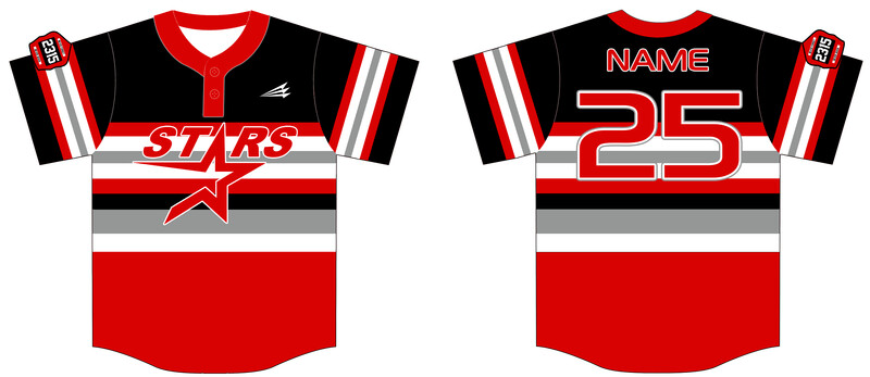 Stars Baseball Academy Custom HexaFlex Baseball Jersey #J4D