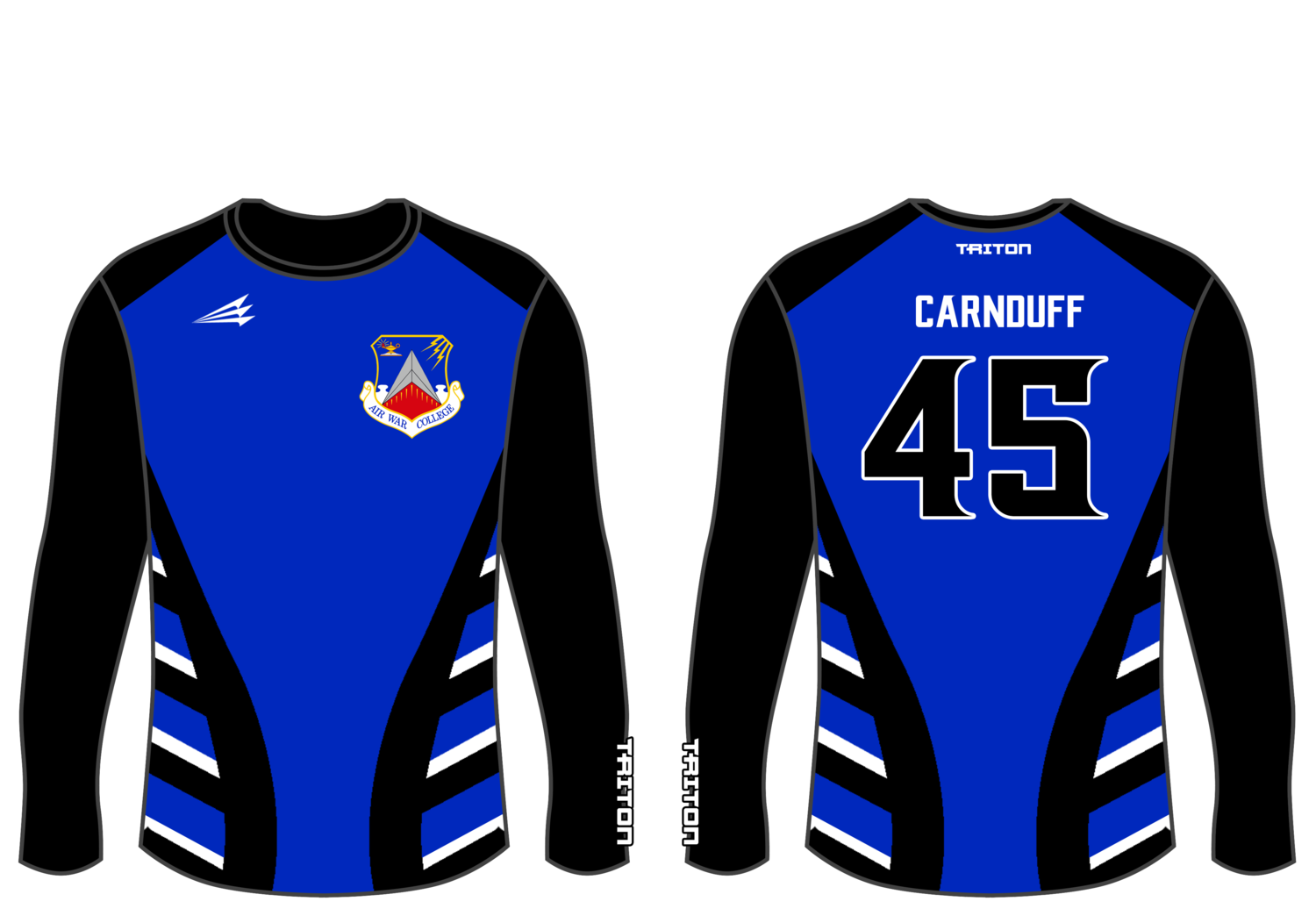 Air War College Custom Long-Sleeve HyperTee #HT1