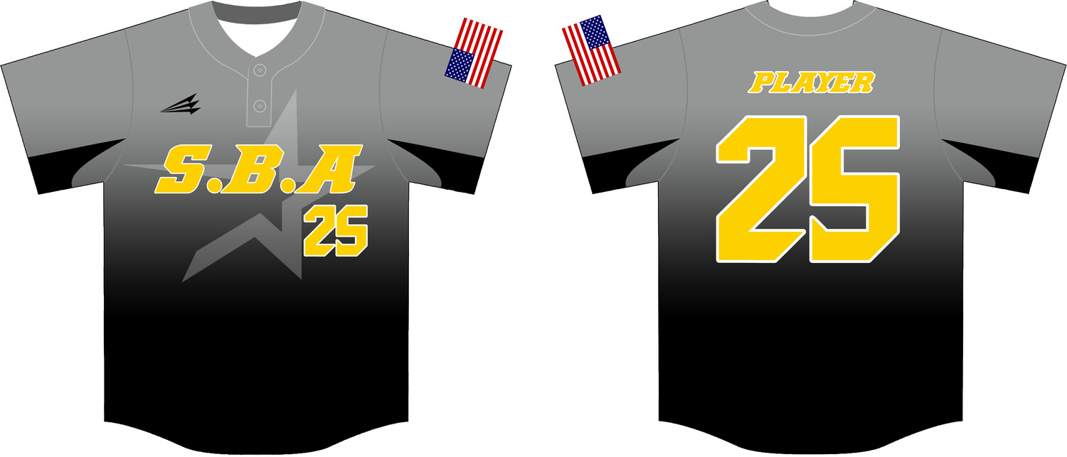 Stars Baseball Academy Custom HexaFlex Baseball Jersey #J6