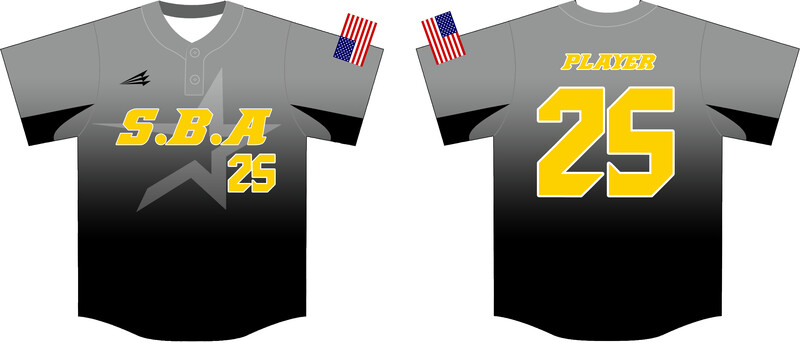 Stars Baseball Academy Custom HexaFlex Baseball Jersey #J6