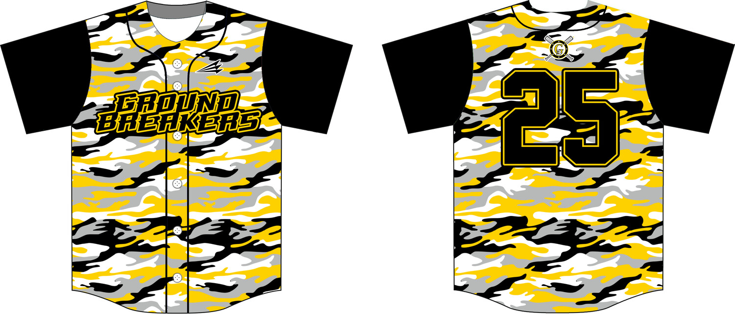 Ground Breakers Custom HexaFlex Baseball Jersey #J3B