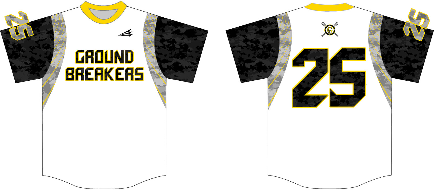 Ground Breakers Custom HexaFlex Baseball Jersey #J2B