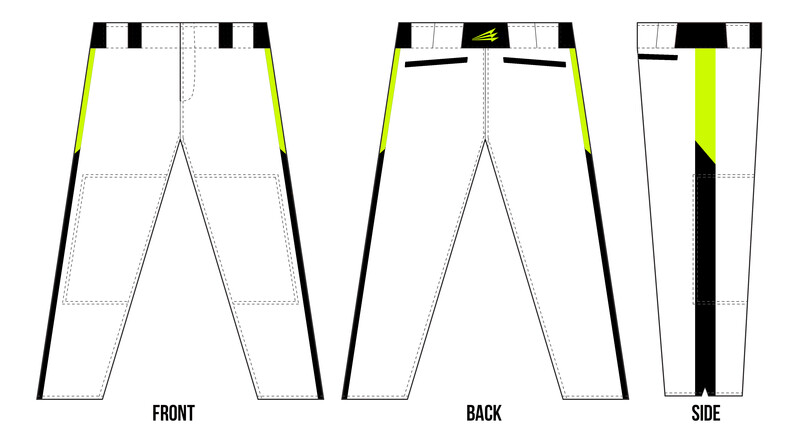 Manorville Militia Stacheman Elite Custom Long Baseball Pants #BP1