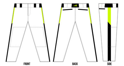 Manorville Militia Stacheman Elite Custom Long Baseball Pants #BP1