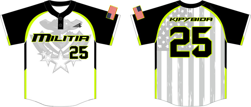 Manorville Militia Custom Nanodri Baseball Jersey #J1D