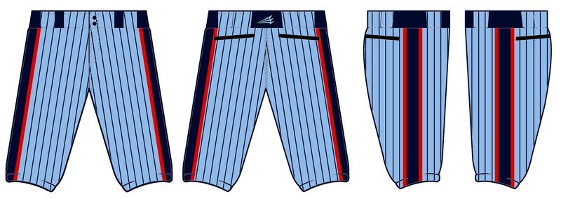 Helena Senators Custom Knicker Baseball Pants #BP1B
