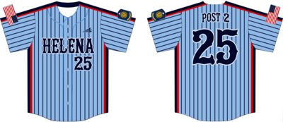 Helena Senators Custom HexaFlex Baseball Jersey #J1C