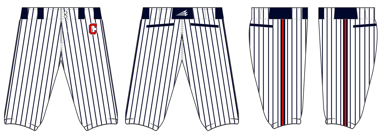 Central Ohio Cyclones Stacheman Elite Custom Knicker Baseball Pants #BP3B