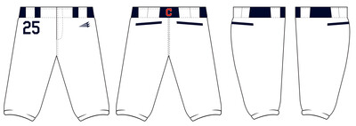 Central Ohio Cyclones Stacheman Elite Custom Knicker Baseball Pants #BP6B