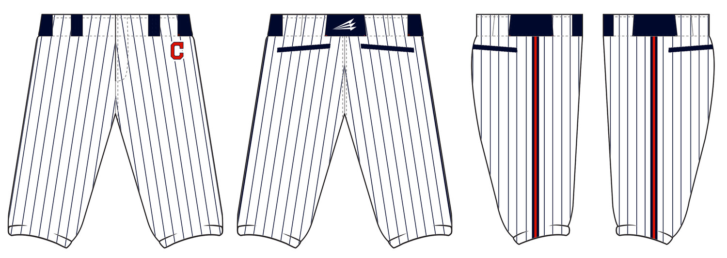 Central Ohio Cyclones Stacheman Elite Custom Knicker Baseball Pants #BP19