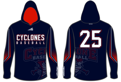 Central Ohio Cyclones Baseball Custom NanoHood #NH1