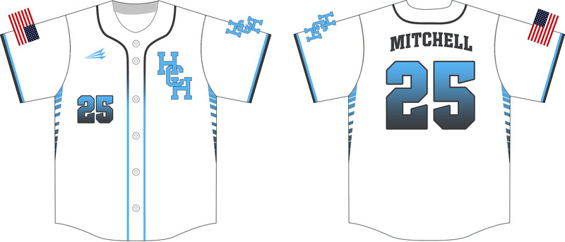 Hub City Hackers Custom NanoDri Baseball Jersey #J13e