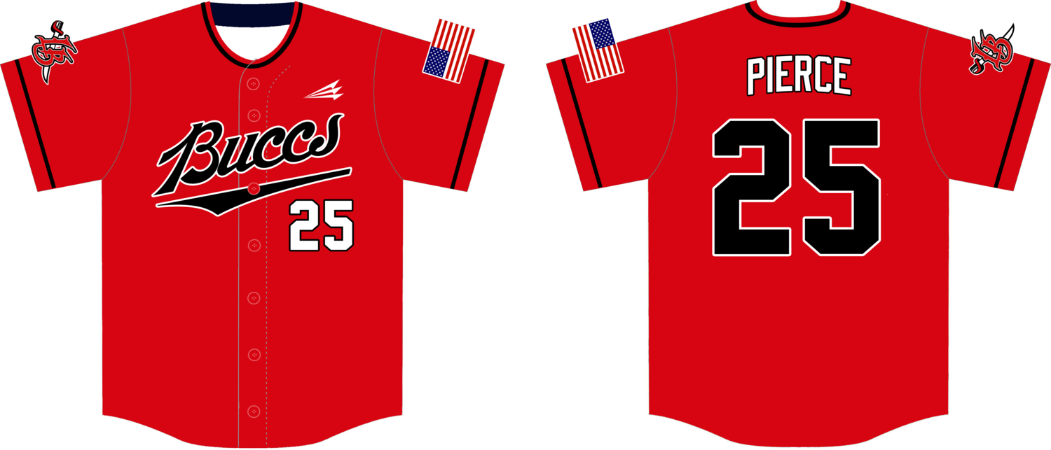 LUBBOCK BUCCANEERS Custom NanoDri Baseball Jersey #J4B