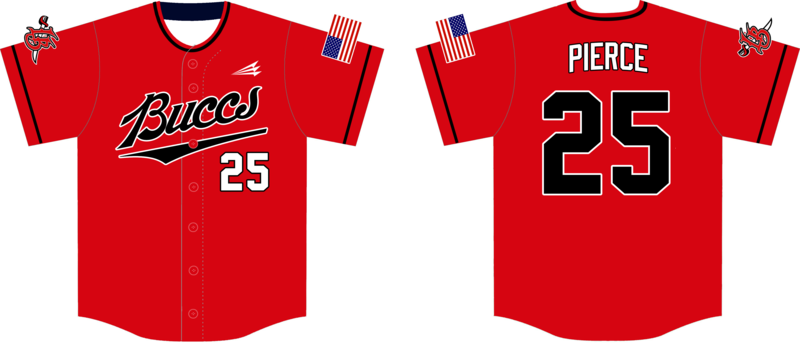 LUBBOCK BUCCANEERS Custom NanoDri Baseball Jersey #J4B
