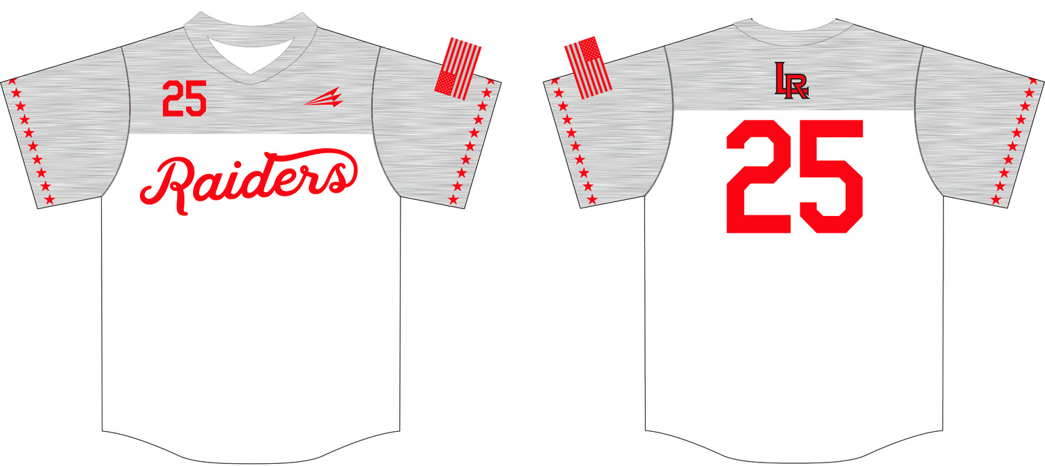 Lubbock Raiders Custom NanoDri Baseball Jersey #J33c
