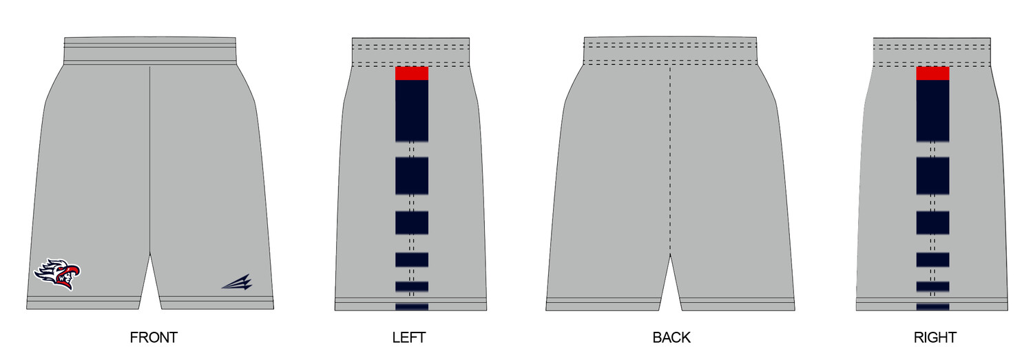 Michigan Warriors Custom Baseball Revolution Shorts #RV2