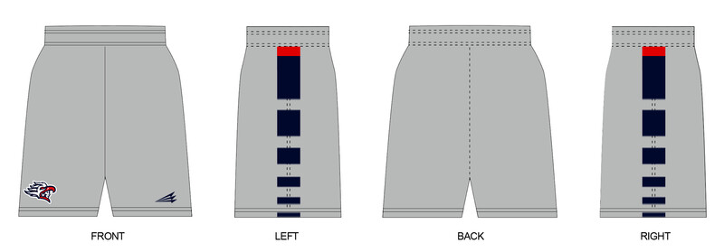 Michigan Warriors Custom Baseball Revolution Shorts #RV2