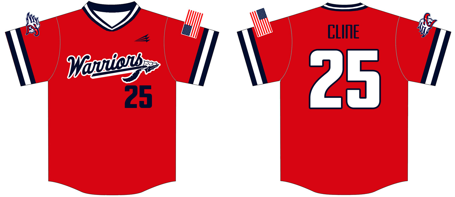 Michigan Warriors Custom HexaFlex Baseball Jersey #J2D