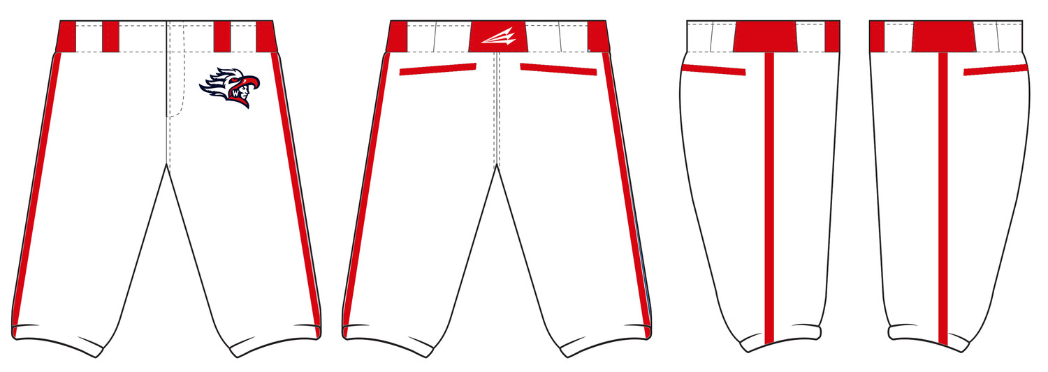 Michigan Warriors Custom Stacheman Elite Knicker Baseball Pants #BP6B