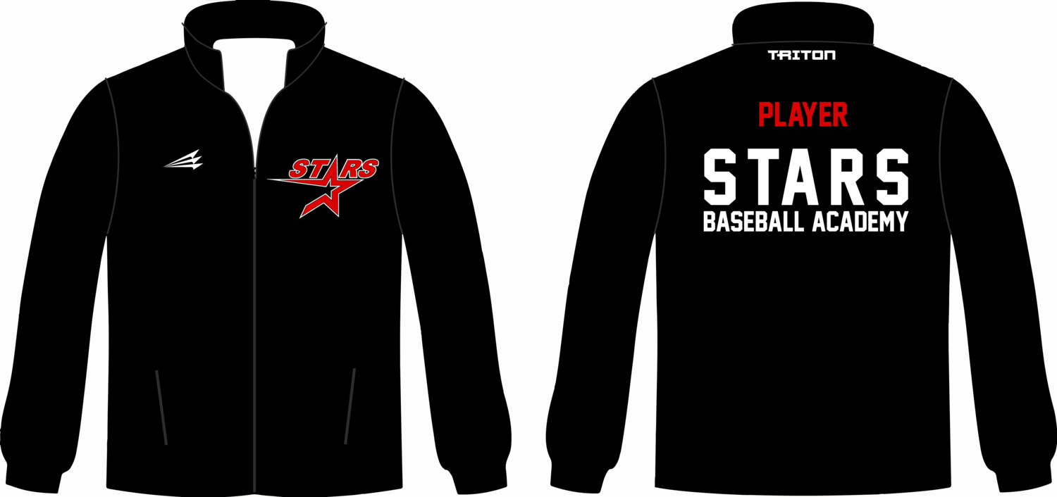 Stars Baseball Academy Custom Crusader Track Jacket #TJ1