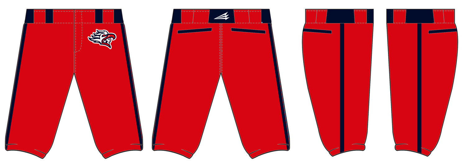 Michigan Warriors Custom Stacheman Elite Knicker Baseball Pants #BP1C