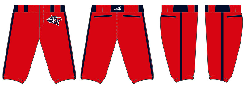 Michigan Warriors Custom Stacheman Elite Knicker Baseball Pants #BP1C